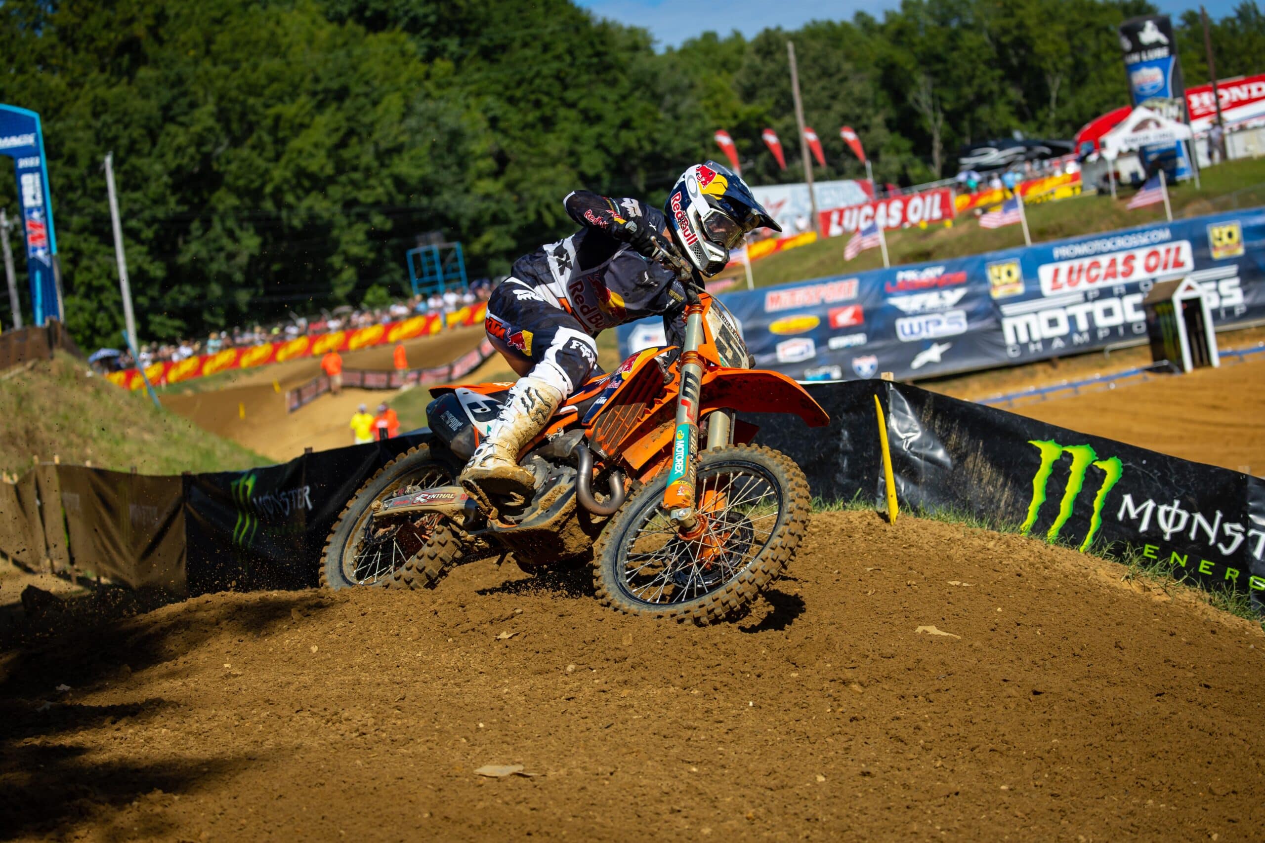 Ryan Dungey Fights Up Front At Budds Creek