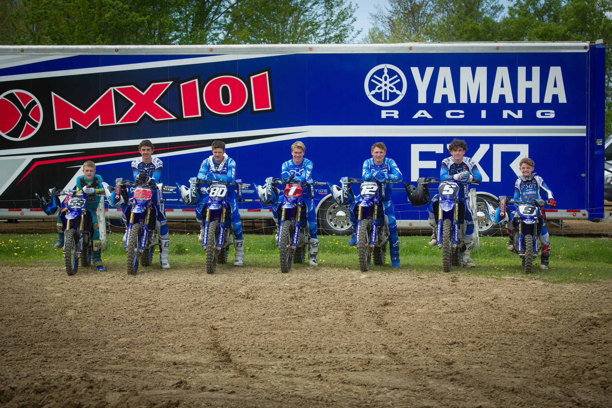 The MX101 FXR Yamaha Racing Team Is Ready To Roll Into Round 1 Of 
