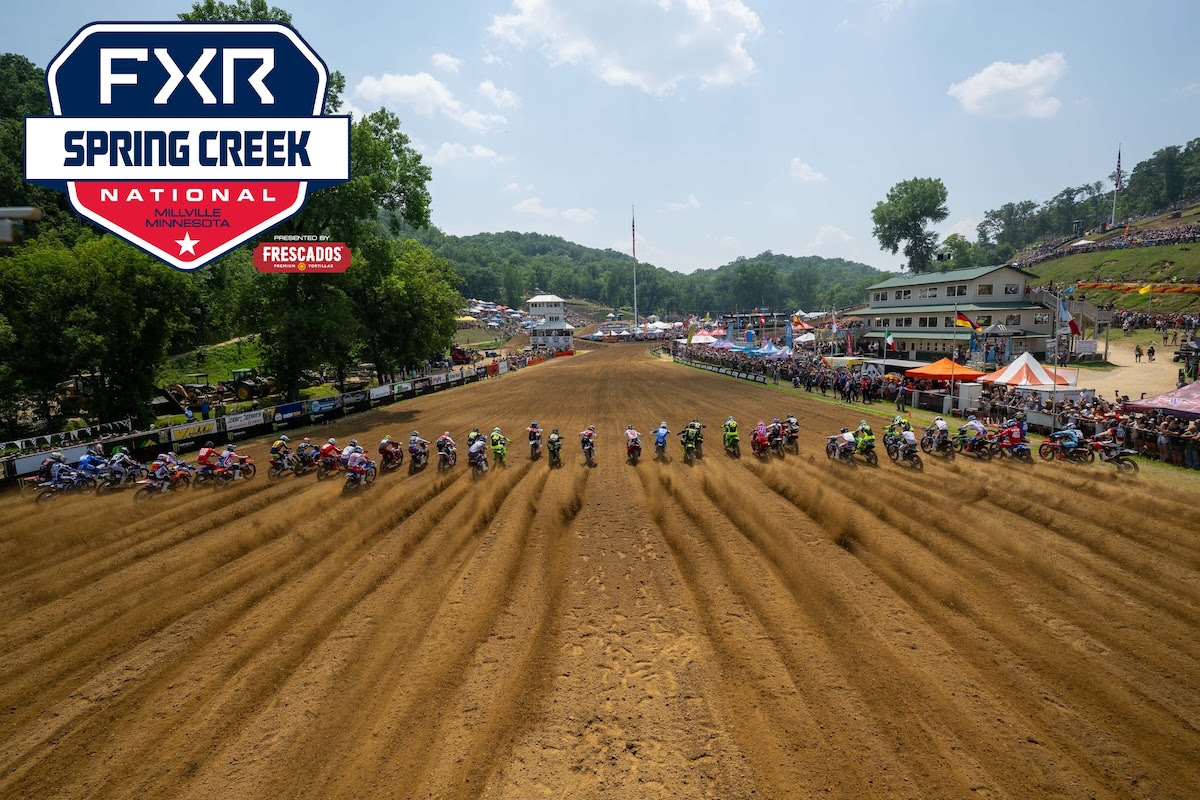 Second Half of Summer Campaign Kicks Off from Minnesota’s Spring Creek MX Park with Continued Support from FXR