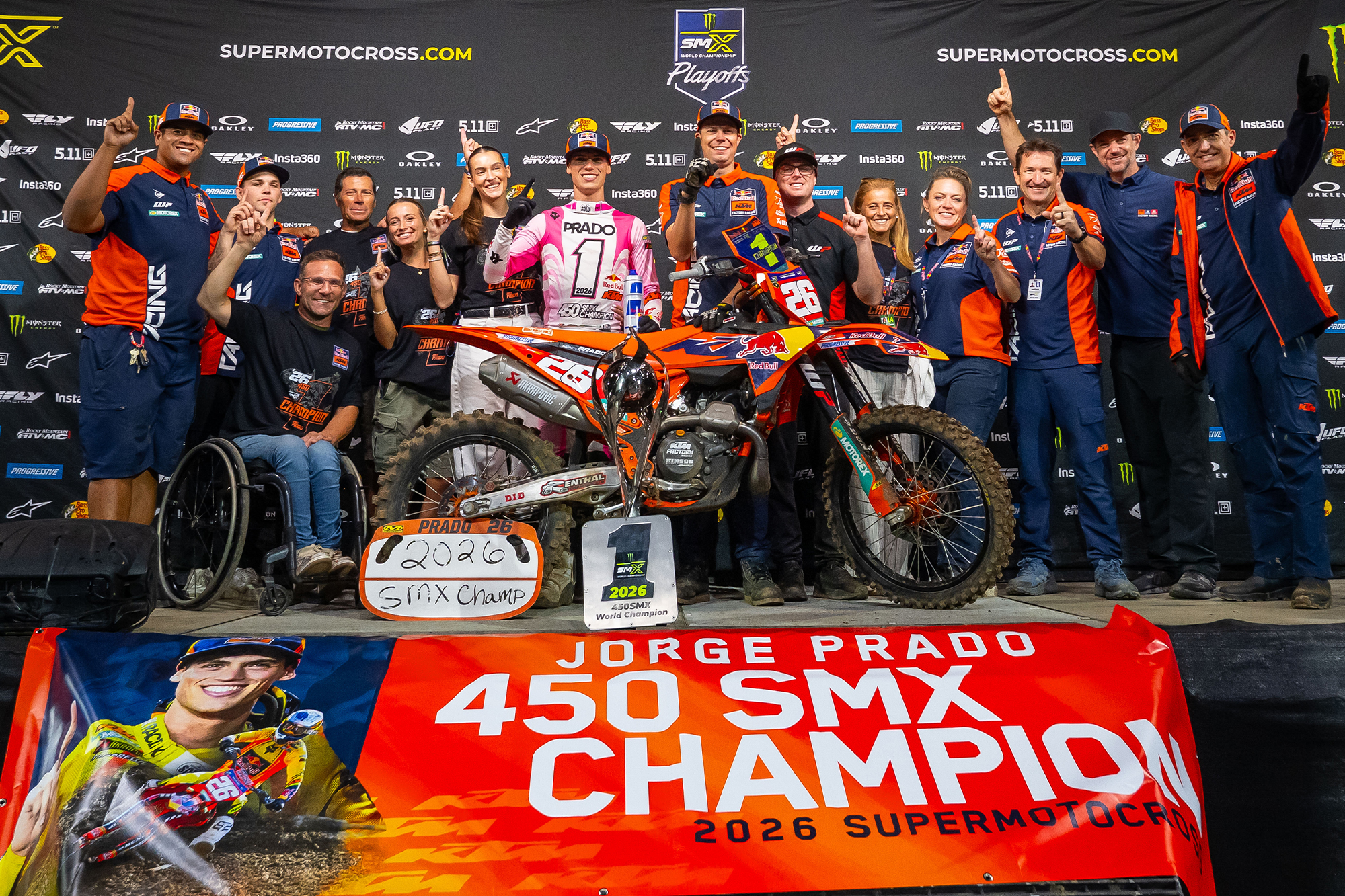 RED BULL KTM FACTORY RACING’S JORGE PRADO CROWNED 2026 SMX WORLD CHAMPION