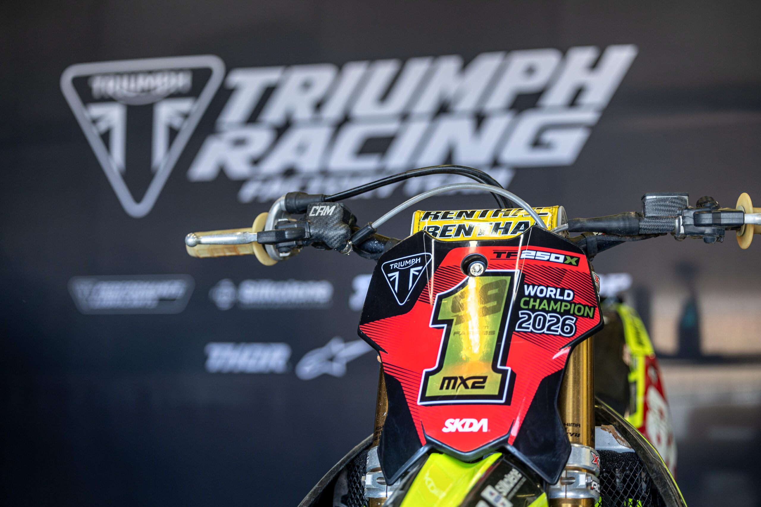 TRIUMPH CELEBRATES FIRST WORLD CHAMPIONSHIP TITLE – Motocross