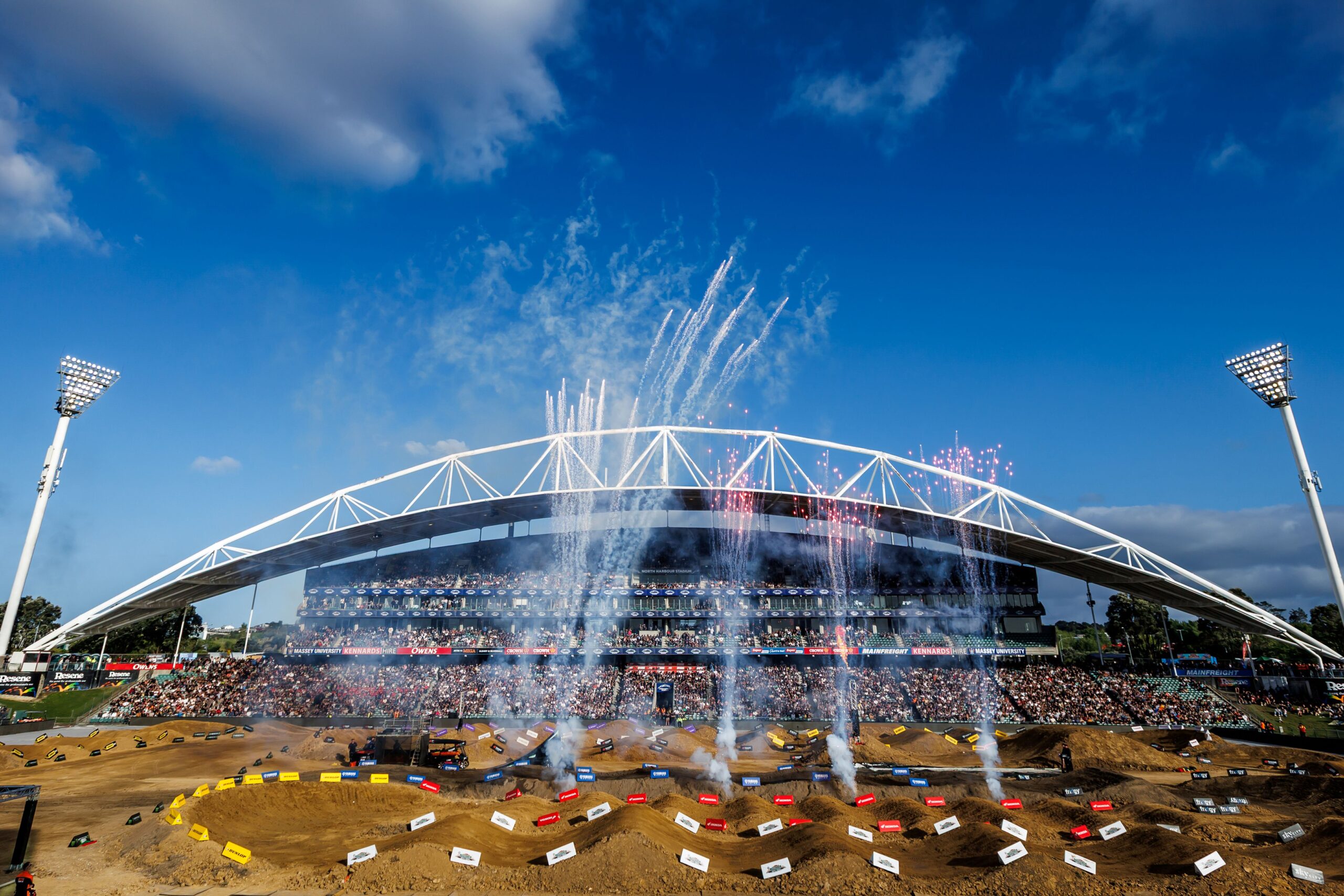 KEN ROCZEN AND COLE DAVIES COMPLETE AUSX SUPERCROSS MASTERCLASS IN AUCKLAND