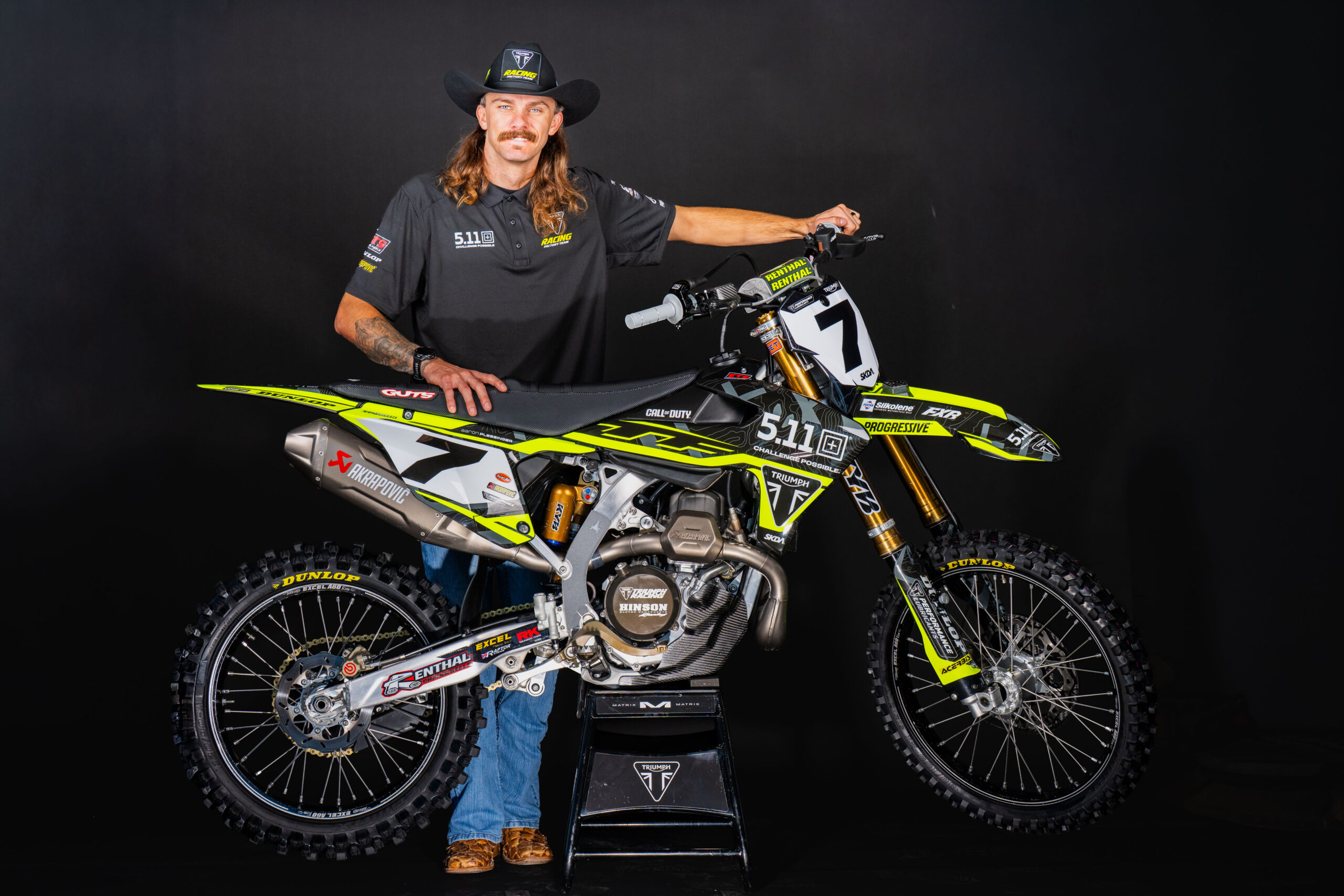 5.11 TRIUMPH FACTORY RACING WELCOMES AARON PLESSINGER